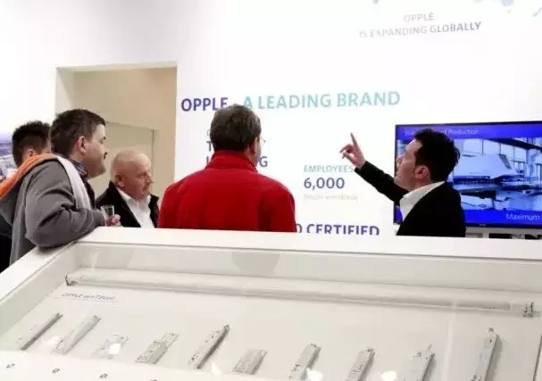 歐普在蘭克福照明展比肩國際頂尖品牌(圖2) 法蘭克福照明展觀察:LED高階照明應用受熱捧 歐普比肩國際頂尖品牌