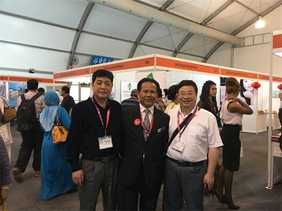 馬來西亞國際清真展 涇陽茯磚茶高調(diào)亮相(圖3) 馬來西亞國際清真展 涇陽茯磚茶高調(diào)亮相(圖3)