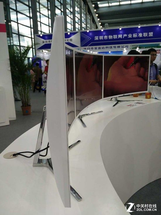 HKC展臺新品在CITE2016展會上眾多人氣爆棚(圖4) CITE2016展會 HKC展臺新品眾多人氣爆棚