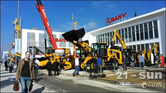 三一亮相2016德國寶馬展 三一亮相2016德國寶馬展