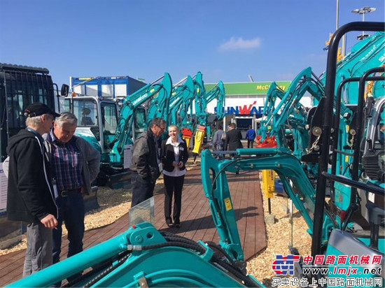 山河智能“綠精靈”亮相德國寶馬展(圖5) \