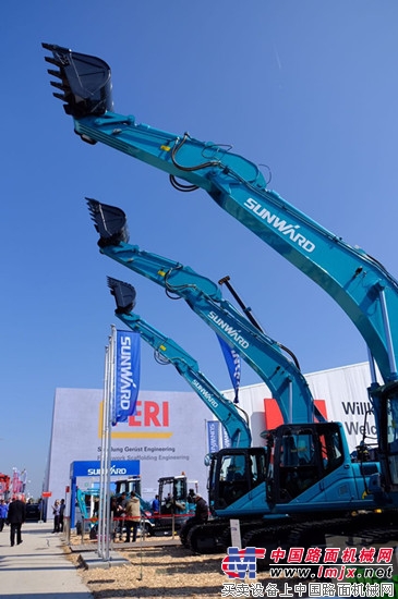 山河智能“綠精靈”亮相德國寶馬展(圖3) \