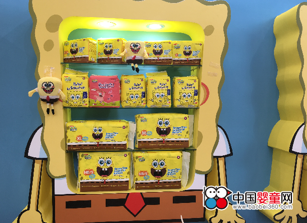 海綿寶寶&派大星紙尿褲歡樂亮相北京京正展(圖2) 海綿寶寶&派大星紙尿褲歡樂亮相北京京正展(圖2)