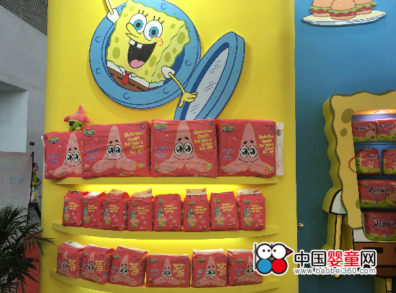 海綿寶寶&派大星紙尿褲歡樂亮相北京京正展(圖4) 海綿寶寶&派大星紙尿褲歡樂亮相北京京正展(圖4)