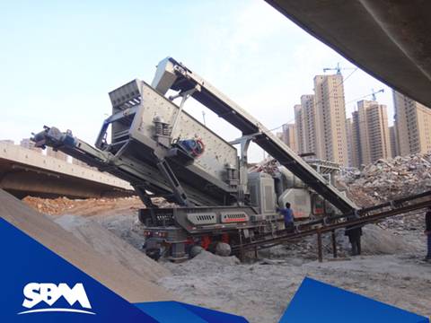 2016上海國際建筑垃圾處理展會 世邦集團亮相(圖1) 移動站現(xiàn)場-(2最終)